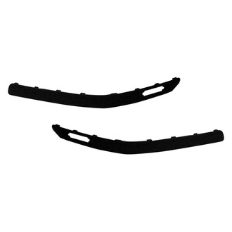 Replace® - Front Driver and Passenger Side Bumper Cover Molding Set (Standard Line)