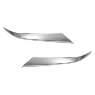 Replace® - Front Driver and Passenger Side Bumper Cover Molding Set (Standard Line)