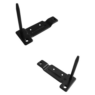Replace® - Rear Driver and Passenger Side Bumper Impact Bar Brace Set (CAPA Certified)