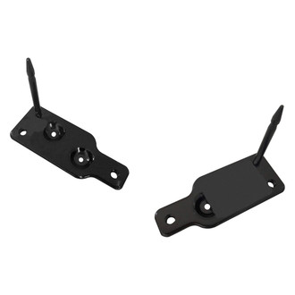 Replace® - Rear Driver and Passenger Side Bumper Impact Bar Bracket Set (CAPA Certified)