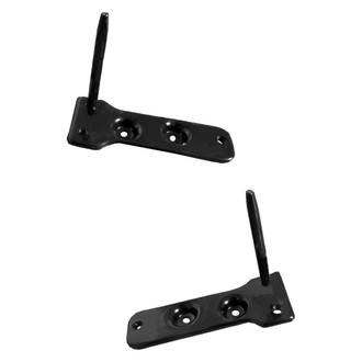 Replace® - Rear Driver and Passenger Side Bumper Reinforcement Bracket Set (CAPA Certified)