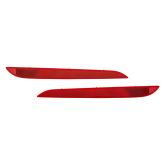 Replace® - Rear Driver and Passenger Side Bumper Reflector Set (Standard Line)