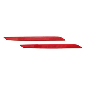 Replace® - Rear Driver and Passenger Side Bumper Reflector Set (CAPA Certified)
