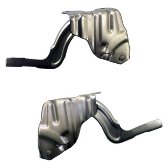 Replace® - Driver and Passenger Side Hood Hinge Set (CAPA Certified)