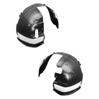 Replace® - Front Driver and Passenger Side Fender Liner Set (Standard Line)