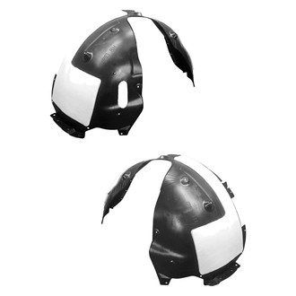 Replace® - Front Driver and Passenger Side Fender Liner Set (Standard Line)