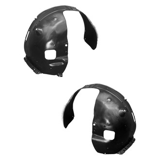 Replace® - Front Driver and Passenger Side Fender Liner Set (Standard Line)