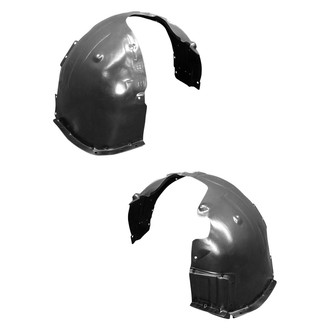 Replace® - Front Driver and Passenger Side Fender Liner Set (Standard Line)