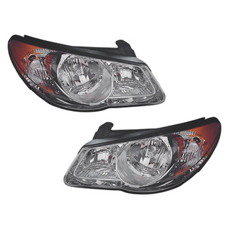 Replace® - Driver and Passenger Side Replacement Headlight Set (Value Line)
