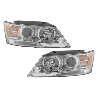 Replace® - Driver and Passenger Side Replacement Headlight Set (CAPA Certified)