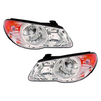 Replace® - Driver and Passenger Side Replacement Headlight Set (CAPA Certified)