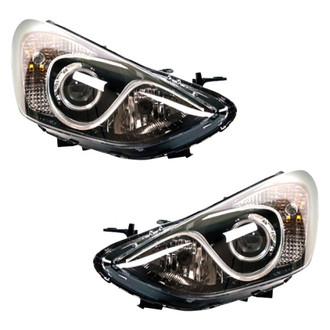 Replace® - Driver and Passenger Side Replacement Headlight Set (CAPA Certified)