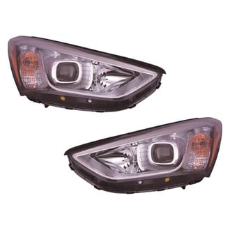 Replace® - Brand New OE Driver and Passenger Side Replacement Headlight Set