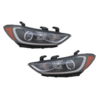 Replace® - Driver and Passenger Side Replacement Headlight Set (Standard Line)