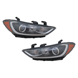 Replace® - Remanufactured OE Driver and Passenger Side Replacement Headlight Set