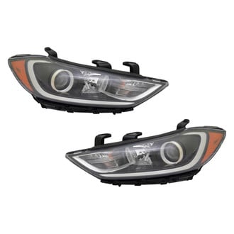 Replace® - Driver and Passenger Side Replacement Headlight Set (Standard Line)