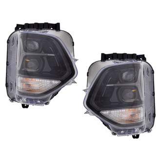 Replace® - Driver and Passenger Side Replacement Headlight Set (CAPA Certified)