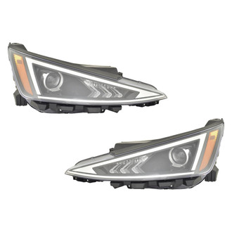 Replace® - Driver and Passenger Side Replacement Headlight Set (CAPA Certified)