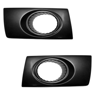 Replace® - Front Driver and Passenger Side Fog Light Bezel Set (Standard Line)