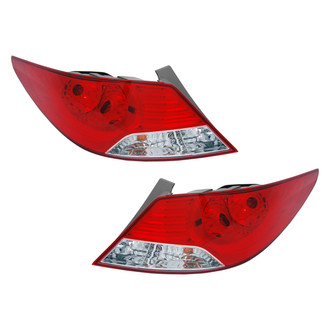 Replace® - Driver and Passenger Side Replacement Tail Lights (CAPA Certified)