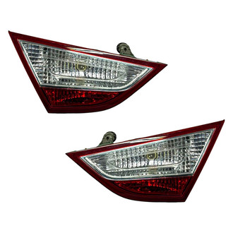 Replace® - Remanufactured OE Driver and Passenger Side Inner Replacement Tail Lights