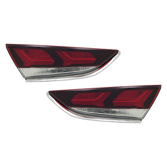 Replace® - Driver and Passenger Side Inner Replacement Tail Lights (Standard Line)