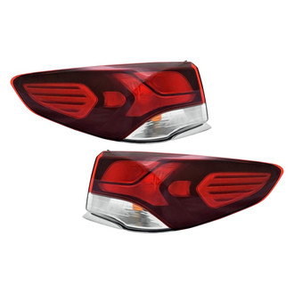 Replace® - Remanufactured OE Driver and Passenger Side Outer Replacement Tail Lights