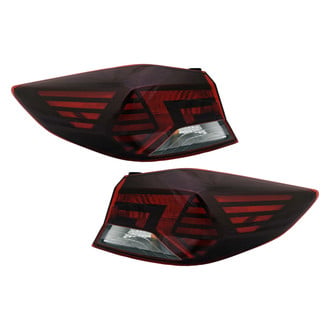 Replace® - Driver and Passenger Side Outer Replacement Tail Lights (CAPA Certified)