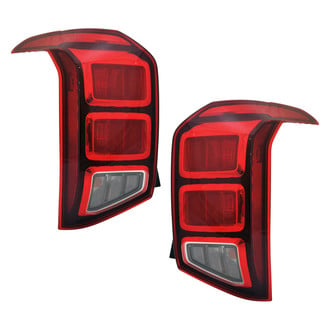 Replace® - Driver and Passenger Side Outer Replacement Tail Lights (Standard Line)