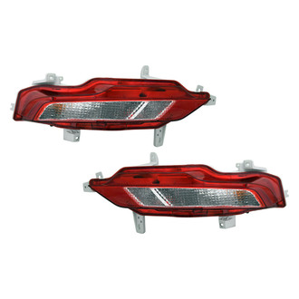 Replace® - Driver and Passenger Side Replacement Backup Lights (CAPA Certified)