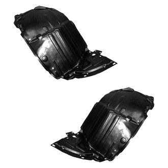 Replace® - Front Driver and Passenger Side Fender Liner Front Section Set (Standard Line)