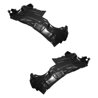 Replace® - Front Rearward Driver and Passenger Side Fender Liner Rear Section Set (Standard Line)