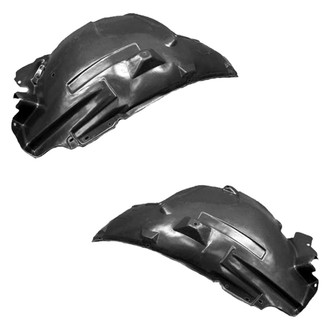 Replace® - Front Rearward Driver and Passenger Side Fender Liner Rear Section Set (Standard Line)