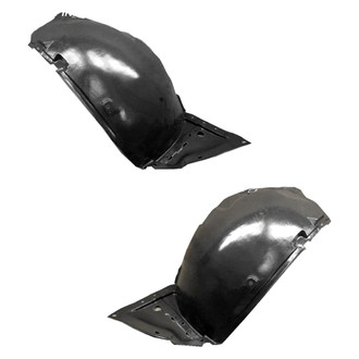 Replace® - Front Driver and Passenger Side Fender Liner Front Section Set (Standard Line)