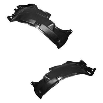 Replace® - Front Rearward Driver and Passenger Side Fender Liner Rear Section Set (Standard Line)