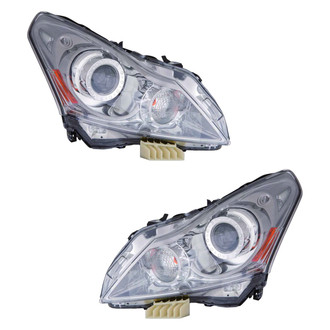 Replace® - Driver and Passenger Side Replacement Headlight Set (CAPA Certified)