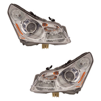 Replace® - Driver and Passenger Side Replacement Headlight Set (Standard Line)