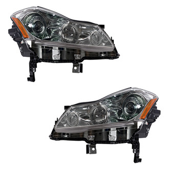 Replace® - Brand New OE Driver and Passenger Side Replacement Headlight Set Lens and Housing