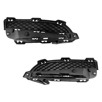 Replace® - Front Outer Driver and Passenger Side Fog Light Cover Set (Standard Line)