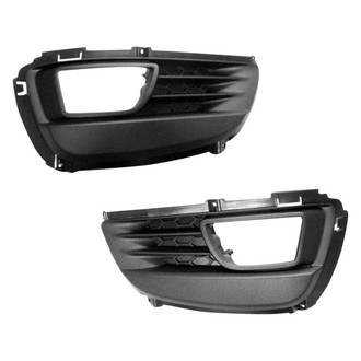 Replace® - Front Outer Driver and Passenger Side Fog Light Bezel Set (Standard Line)