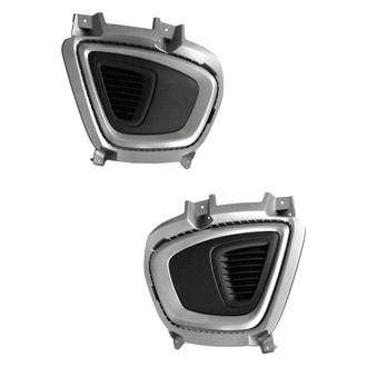 Replace® - Front Driver and Passenger Side Fog Light Cover Set (CAPA Certified)