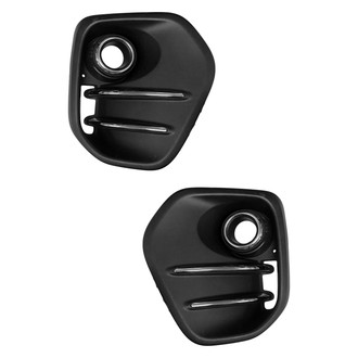 Replace® - Front Driver and Passenger Side Fog Light Bezel Set (Standard Line)