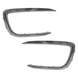 Replace® - Front Driver and Passenger Side Fog Light Trim Set (Standard Line)