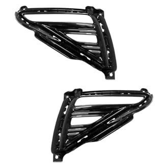 Replace® - Rear Outer Driver and Passenger Side Bumper Cover Grille Set (Standard Line)