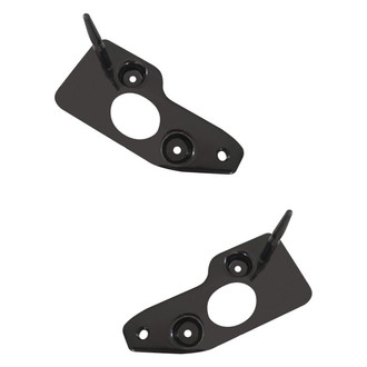 Replace® - Rear Driver and Passenger Side Bumper Bracket Set (Diamond Standard Line)
