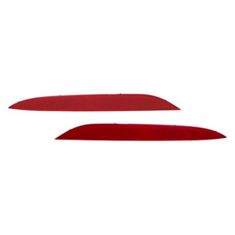 Replace® - Rear Driver and Passenger Side Bumper Reflector Set (Brand New OE)