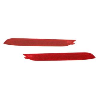 Replace® - Rear Driver and Passenger Side Bumper Reflector Set (CAPA Certified)