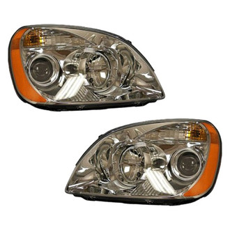 Replace® - Remanufactured OE Driver and Passenger Side Replacement Headlight Set
