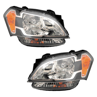 Replace® - Driver and Passenger Side Replacement Headlight Set (CAPA Certified)