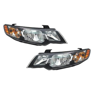 Replace® - Driver and Passenger Side Replacement Headlight Set (CAPA Certified)